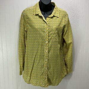 GOODTHREADS Long sleeve pineapple shirt